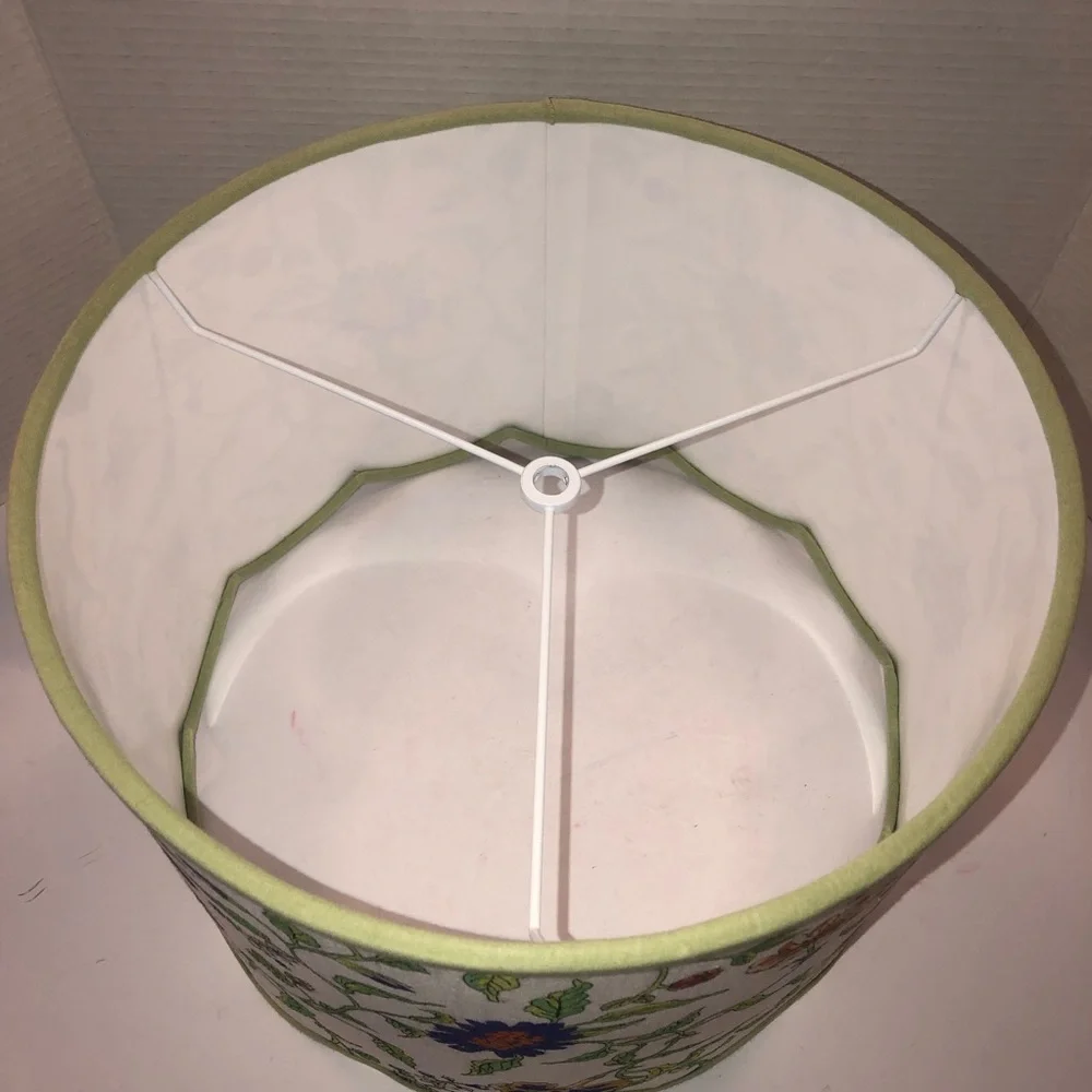 New Urban Outfitter x Anthropologie Botanical Motif Scalloped Lamp Shade